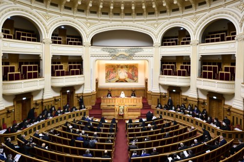 Ședința anuală a Adunării Naționale Bisericești la Palatul Patriarhiei