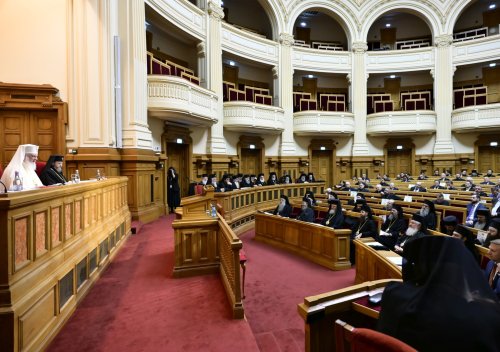 Ședința anuală a Adunării Naționale Bisericești la Palatul Patriarhiei