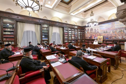 Ședință de lucru a Sinodului Mitropoliei Munteniei și Dobrogei