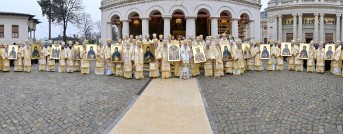 Proclamarea canonizării celor 16 femei românce cu viață sfântă la București