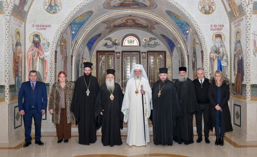 Delegație din Grecia în vizită la Patriarhia Română