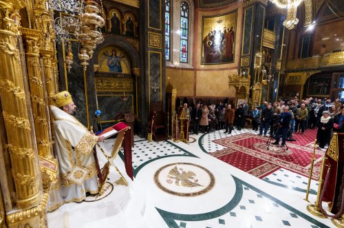 Slujire arhierească la Biserica Domniţa Bălaşa din Capitală