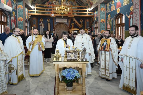 Sfințirea unei noi racle la un spital din Capitală