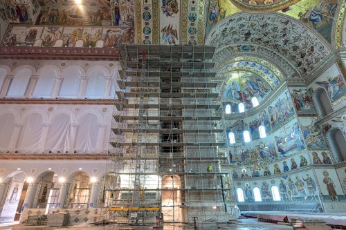 Pictura Catedralei Naționale, o capodoperă încă în lucru
