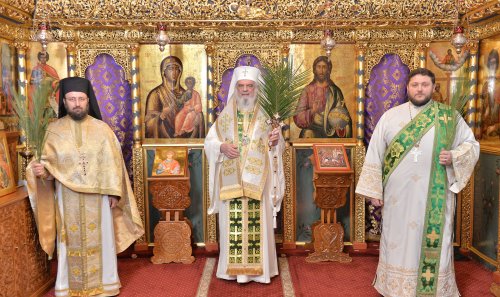 „Prefigurarea intrării Domnului în Ierusalimul ceresc”