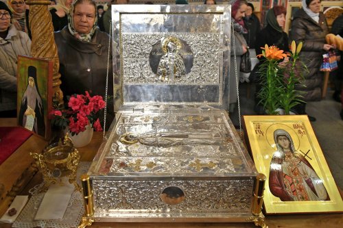 Prezența sfințitoare a moaștelor Sfintei Olimpiada