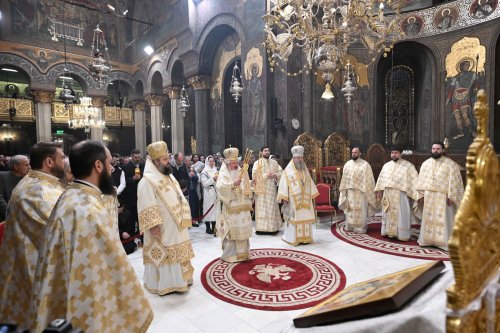 Sfânta Liturghie din noaptea de Paști, la Catedrala Patriarhală