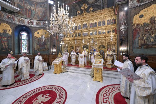Slujba Vecerniei din prima zi de Paști la Catedrala Patriarhală
