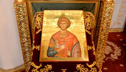 Sfântul Mare Mucenic Gheorghe, purtătorul de biruință - ocrotitorul principal al paraclisului istoric al Reşedinţei Patriarhale