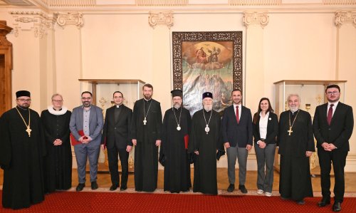 Delegație a Consiliului Mondial al Bisericilor în vizită la Patriarhia Română 