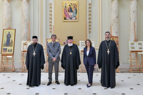 Ministrul adjunct al Macedoniei și Traciei (Grecia) în vizită la Palatul Patriarhiei 