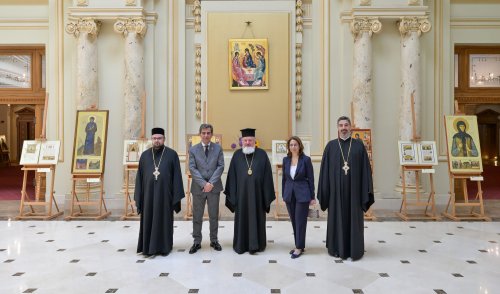 Oficial al statului grec în vizită la Patriarhia Română