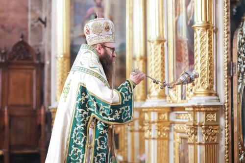 Slujire a unui ierarh eston la Catedrala Mitropolitană din Iași Poza 364282
