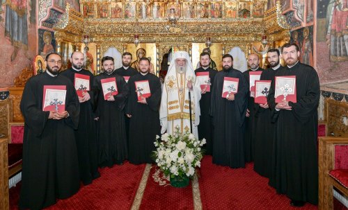 Hirotesii întru duhovnic la paraclisul Reședinței Patriarhale