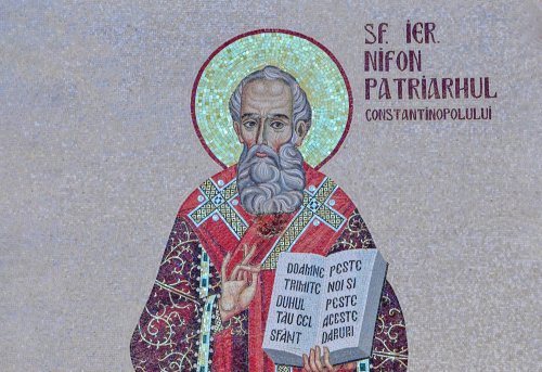 Sf. Ier. Nifon, Patriarhul Constantinopolului; Sf. Mc. Evplu arhidiaconul Poza 370540