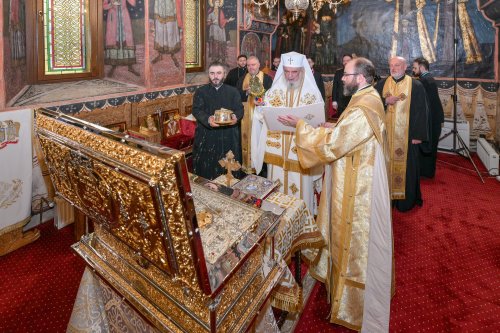 Patriarhul României a sfințit racla cu moaștele Sfintei Maria Brâncoveanu