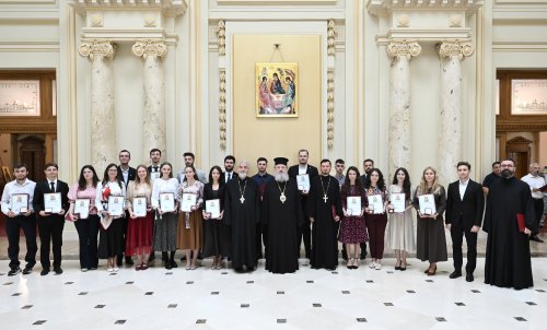 Voluntari ITO, distinși la Palatul Patriarhiei