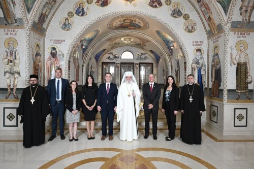 Oaspeți din Statele Unite ale Americii, în vizită la Patriarhia Română