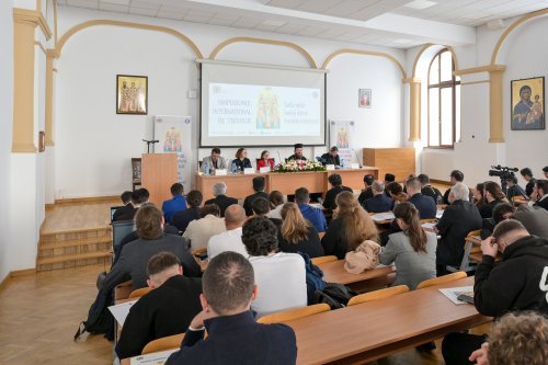 A treia sesiune de comunicări în cadrul Simpozionului Internațional de Teologie de la București