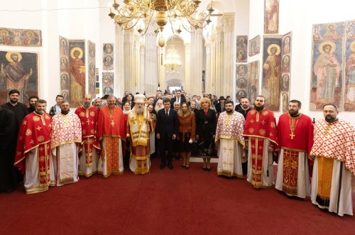 Preşedintele României la hramul bisericii Palatului Cotroceni