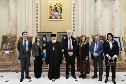 Ministrul adjunct al afacerilor externe al Greciei, în vizită la Patriarhia Română