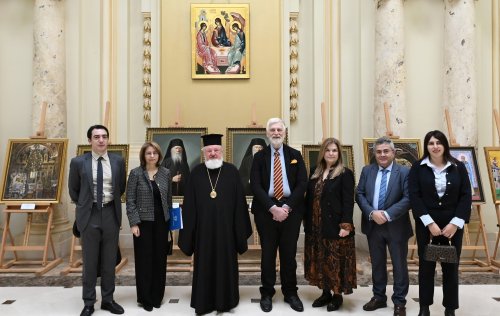 Ministrul adjunct al afacerilor externe al Greciei, în vizită la Patriarhia Română