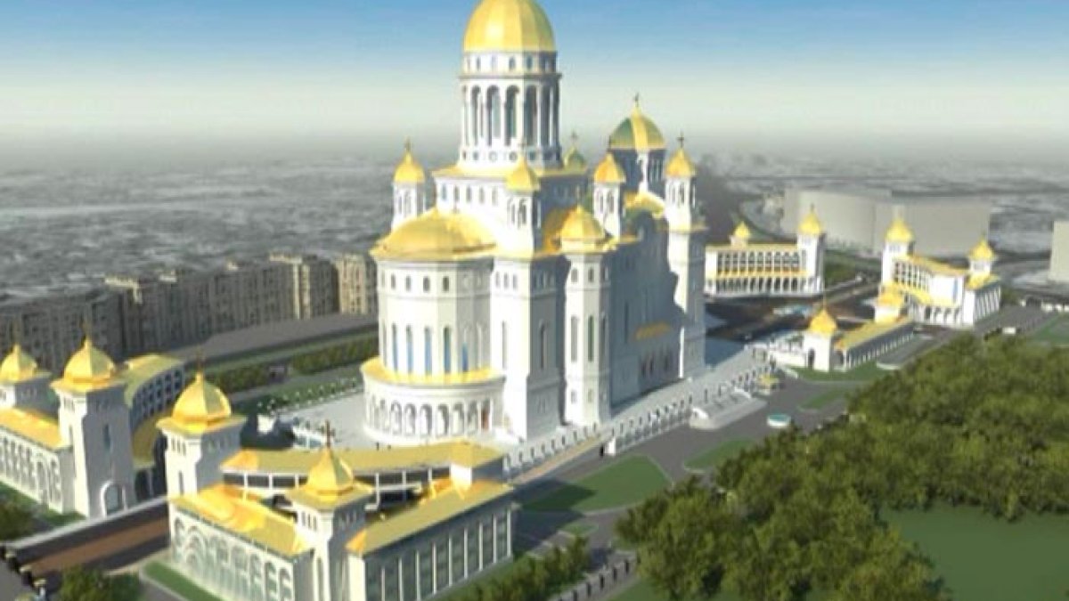 Continuă lucrările la Catedrala Mântuirii