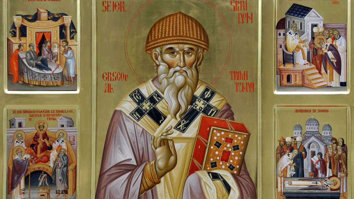 Acatistul Sfântului Ierarh Spiridon, Episcopul Trimitundei (12 decembrie)