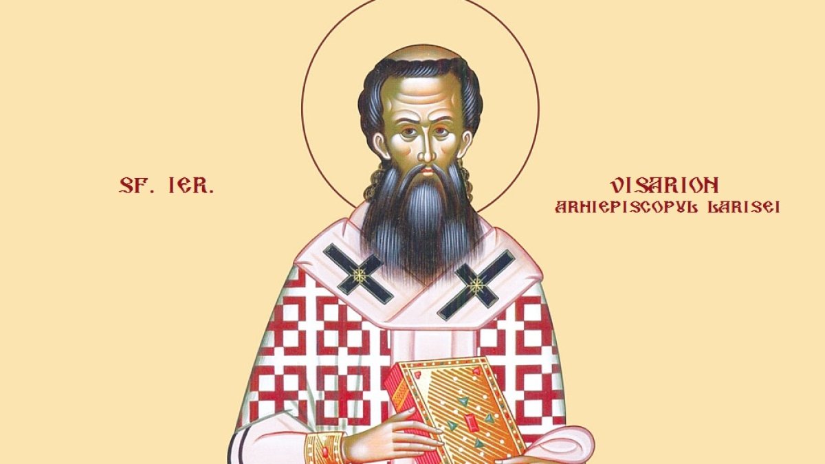Acatistul Sfântului Ierarh Visarion, Arhiepiscopul Larisei (15 septembrie)