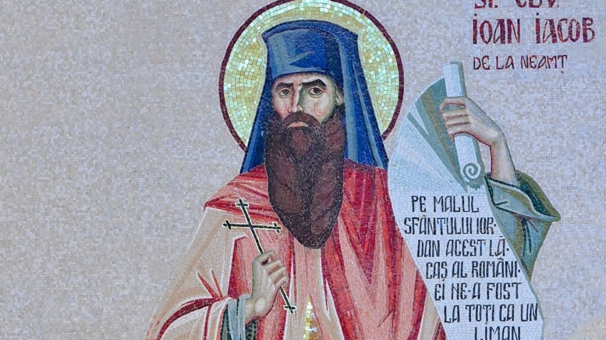 Acatistul Sfântului Cuvios Ioan Iacob de la Neamț (5 August)