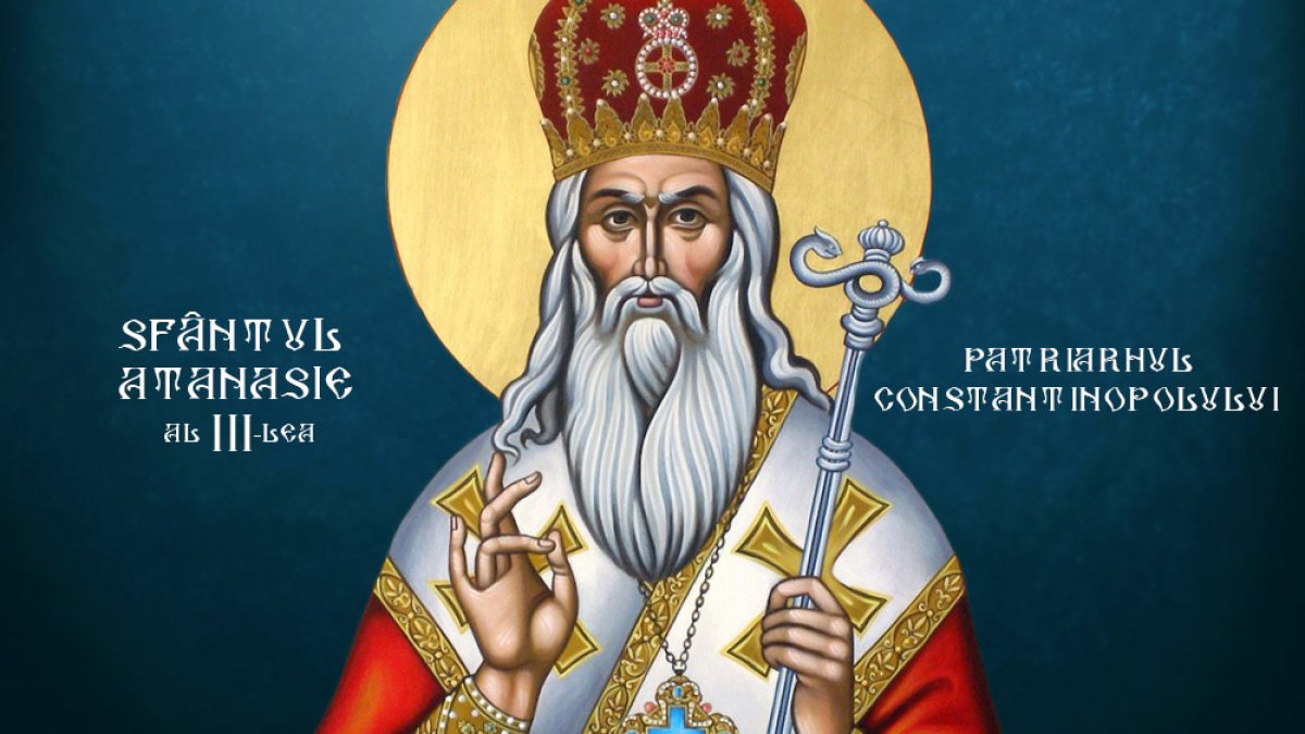 Acatistul Sfântului Atanasie al III-lea, Patriarhul Constantinopolului (2 mai)