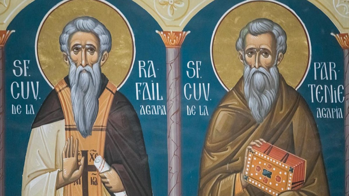 Acatistul Sfinţilor Cuvioşi Rafail şi Partenie de la Agapia Veche (21 Iulie)