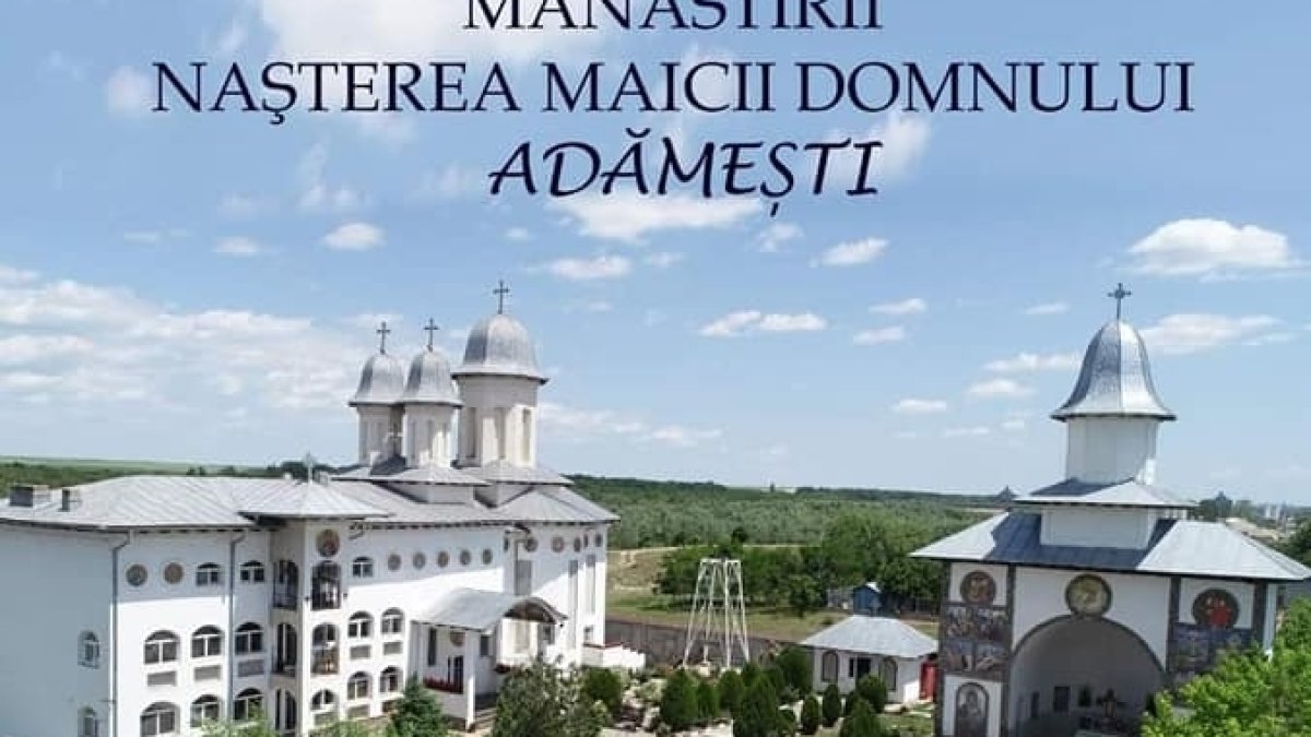 Biserica mare a mănăstirii teleormănene Adămești va fi sfințită la 1 octombrie
