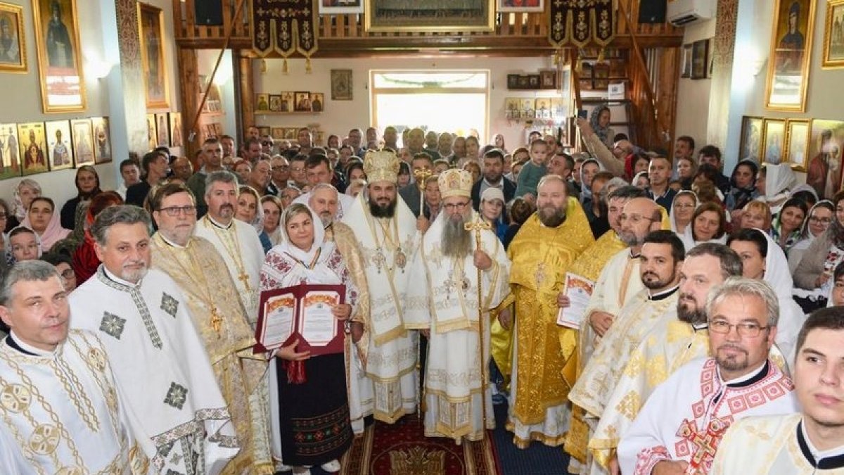 Sfințirea bisericii parohiei ortodoxe române din localitatea italiană Potenza‑Picena