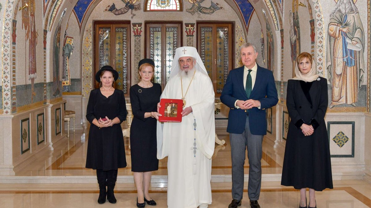 Vizită regală la Reședința Patriarhală