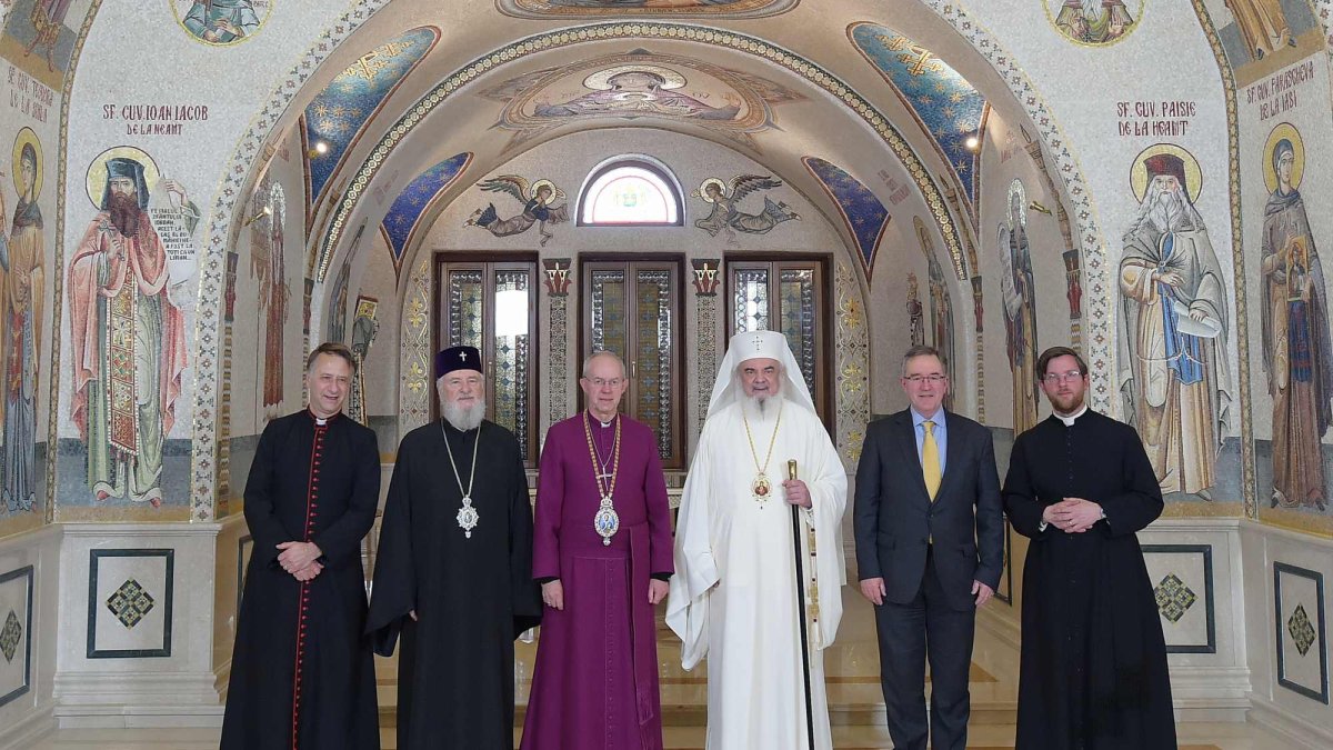 Grația Sa Justin Welby, Arhiepiscop de Canterbury și Primat al Comuniunii Anglicane, în vizită la Patriarhia Română