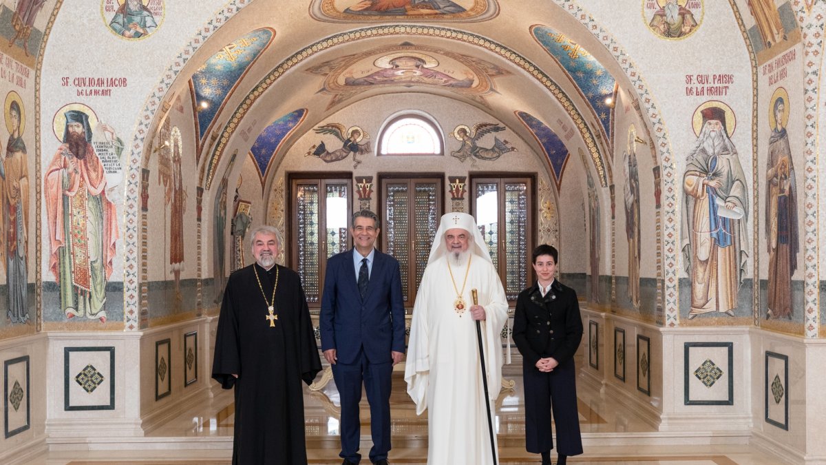 Ambasadorul Republicii Cipru la București  în vizită de prezentare la Patriarhia Română