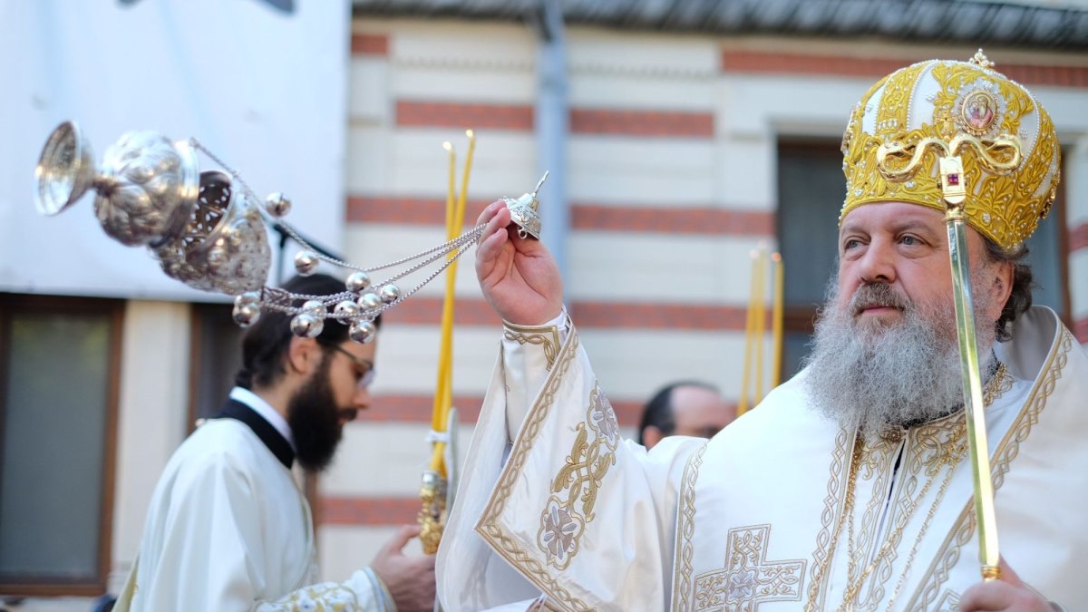 Binecuvântare arhierească la Mănăstirea Radu Vodă