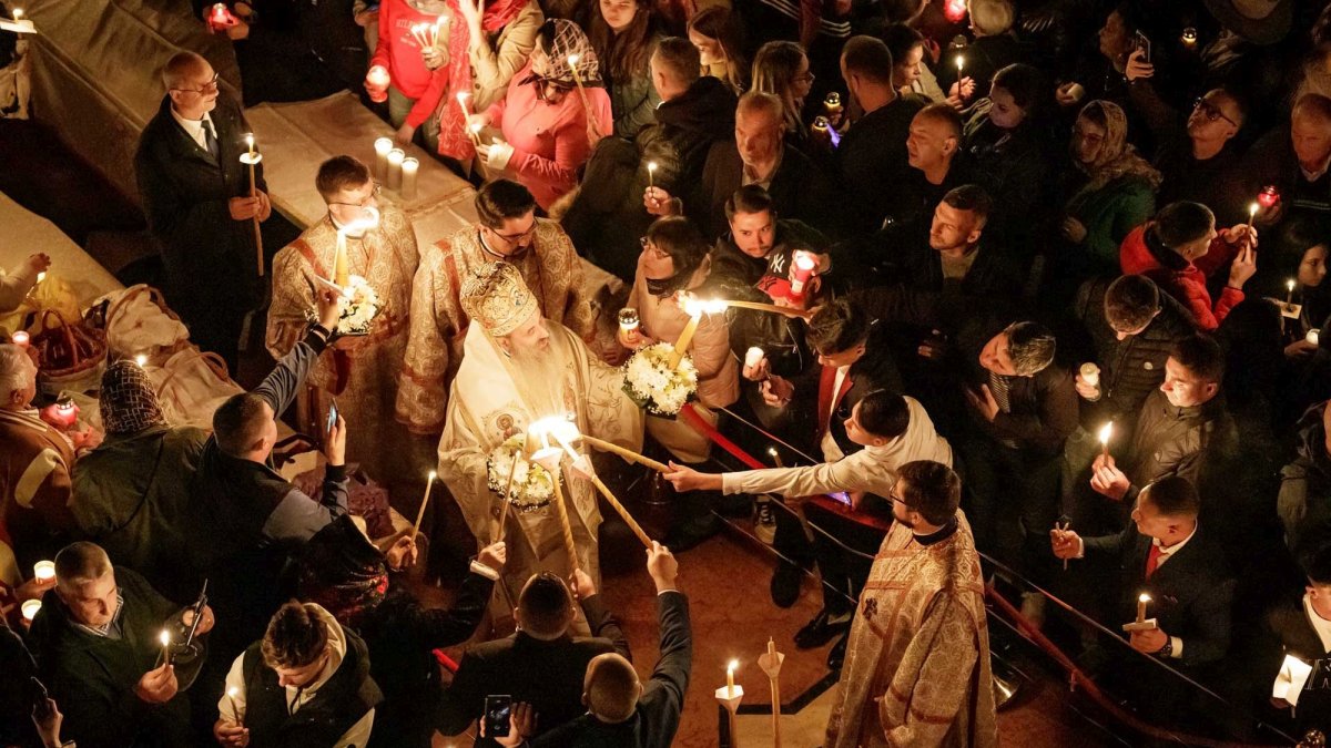 Sărbătoarea Sfintelor Paști la Catedrala Mitropolitană din Iași