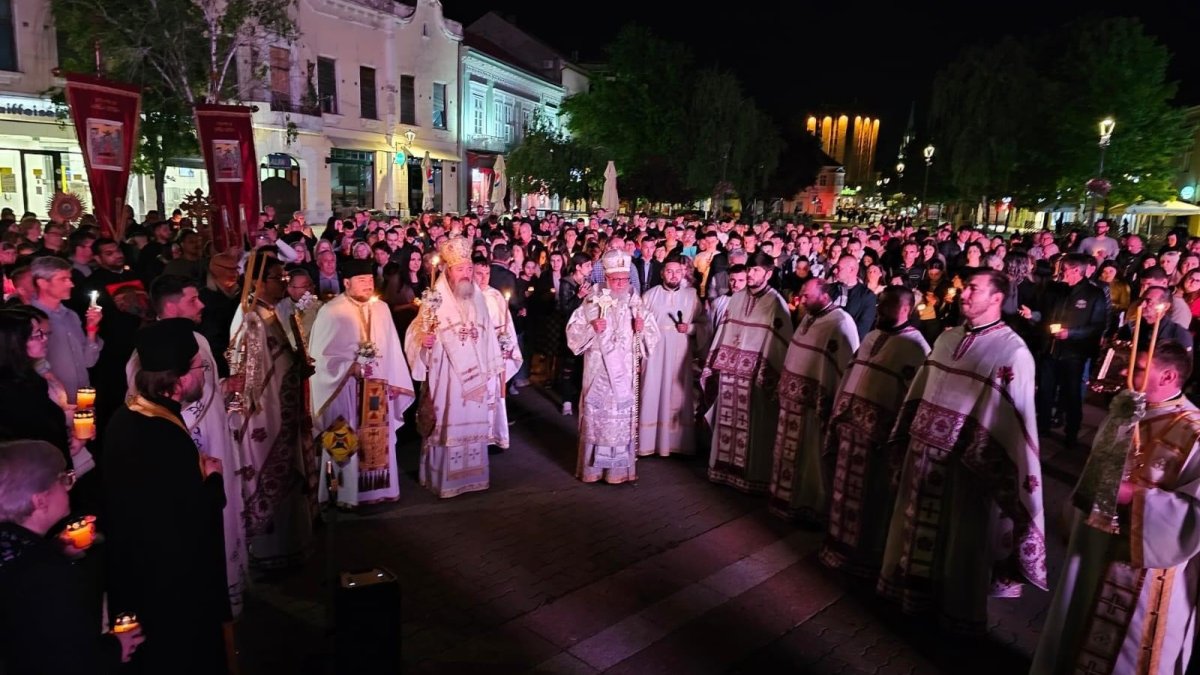 Praznicul Învierii Domnului la Catedrala Episcopală din Vârșeț, Serbia