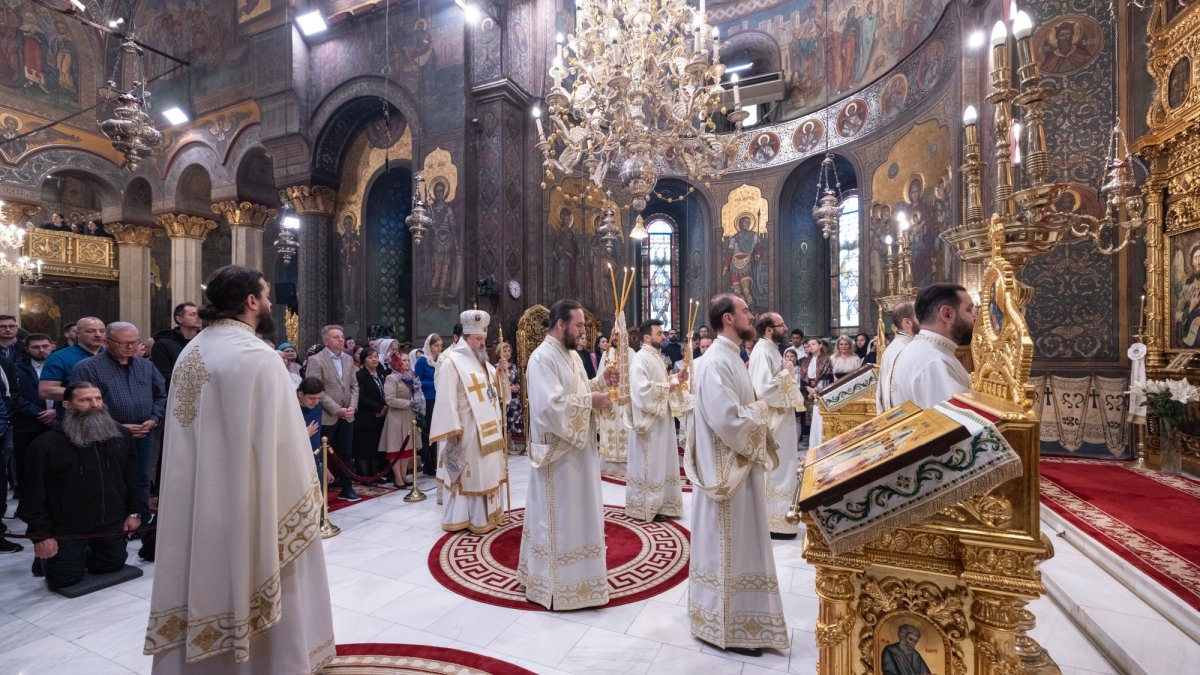Duminica Mironosițelor la Catedrala Patriarhală din București