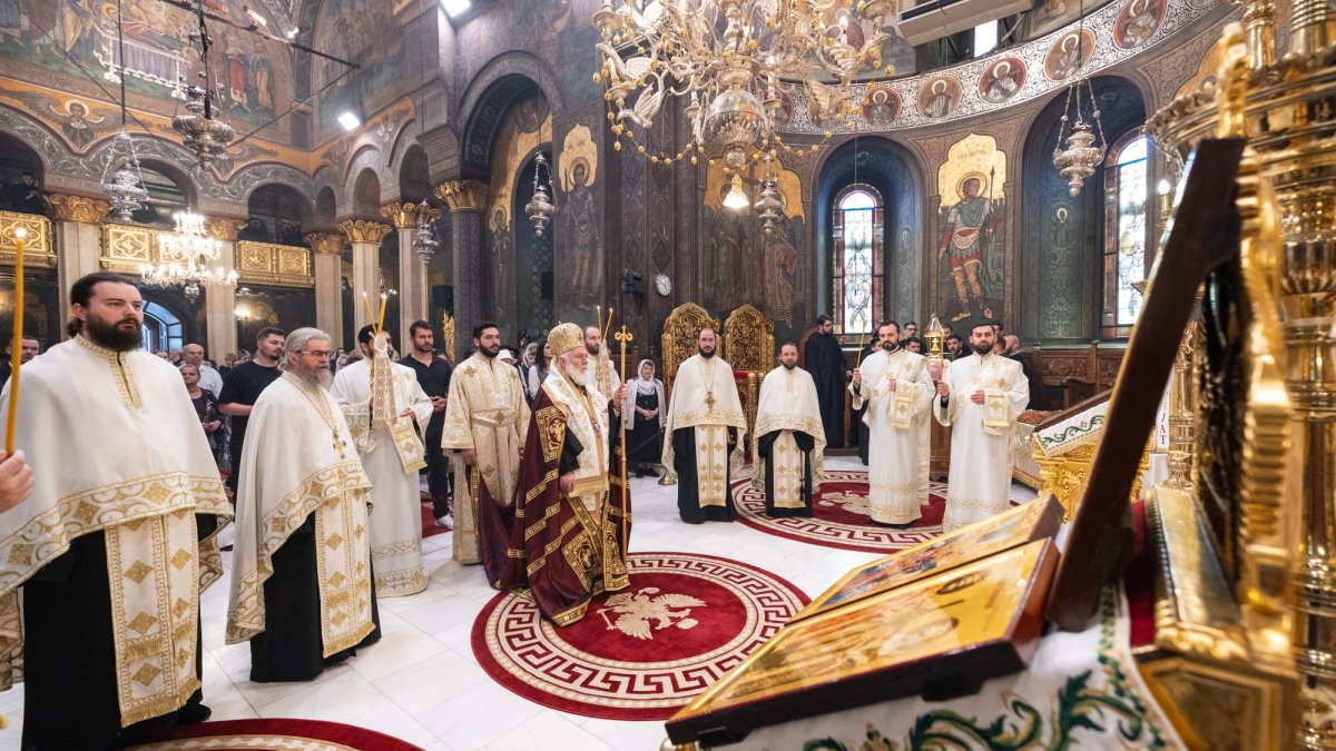 Rânduiala Privegherii pentru Sfinții Împărați la Catedrala Patriarhală