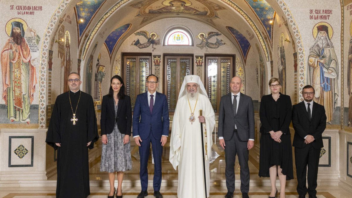 Ambasadorul Germaniei în vizită la Patriarhia Română