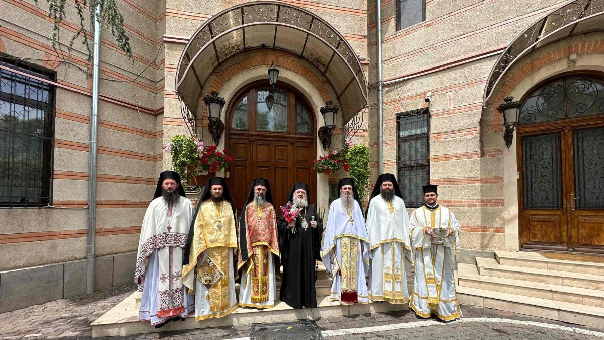 Binecuvântare arhierească la Mănăstirea Radu Vodă din Bucureşti