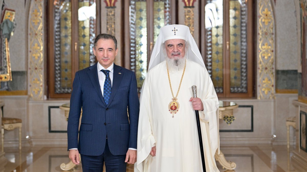 Ambasadorul Azerbaidjanului în vizită la Patriarhia Română