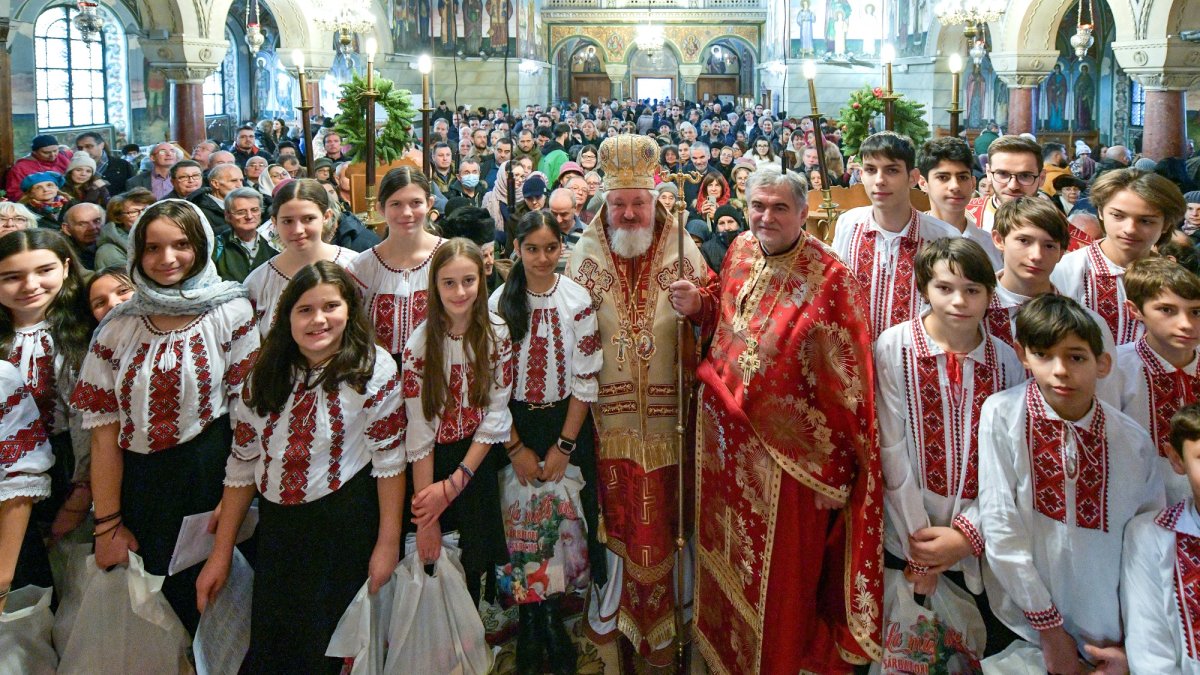 Sfântul Elefterie a fost cinstit în biserica sa din Capitală