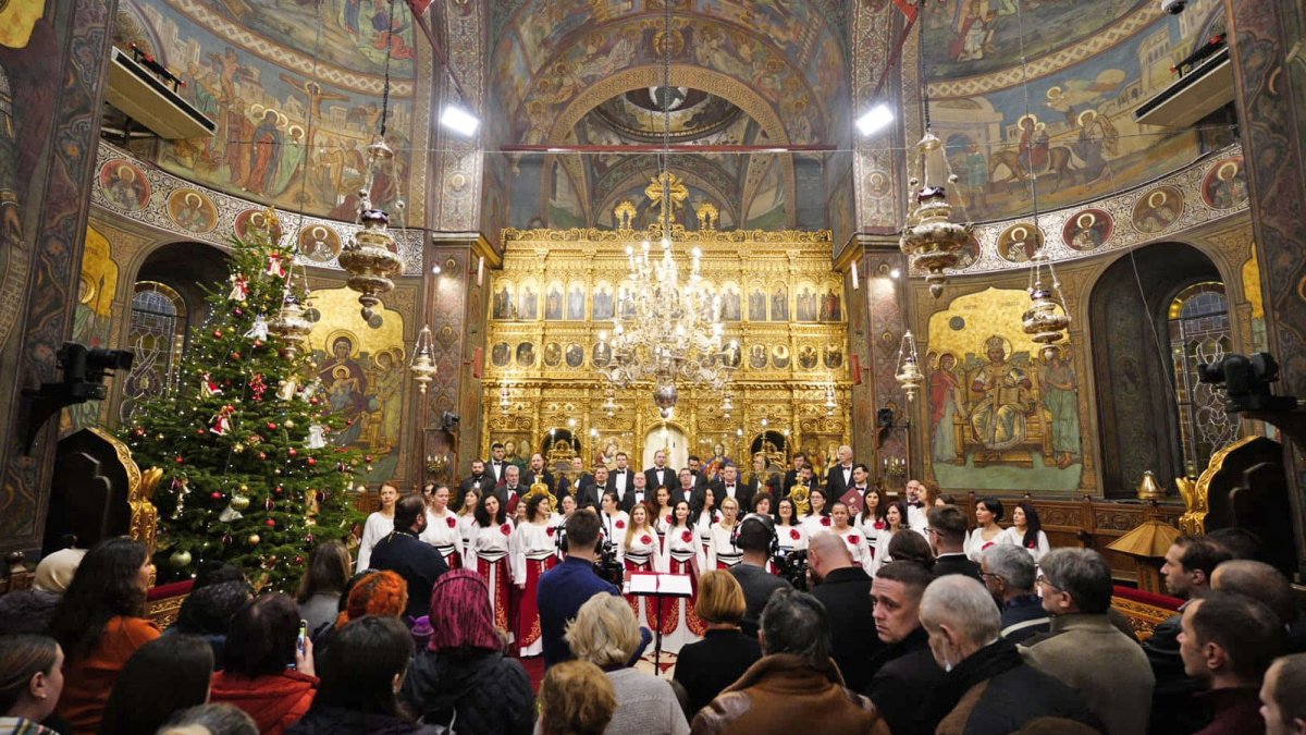 Concert de colinde la Catedrala Patriarhală din București