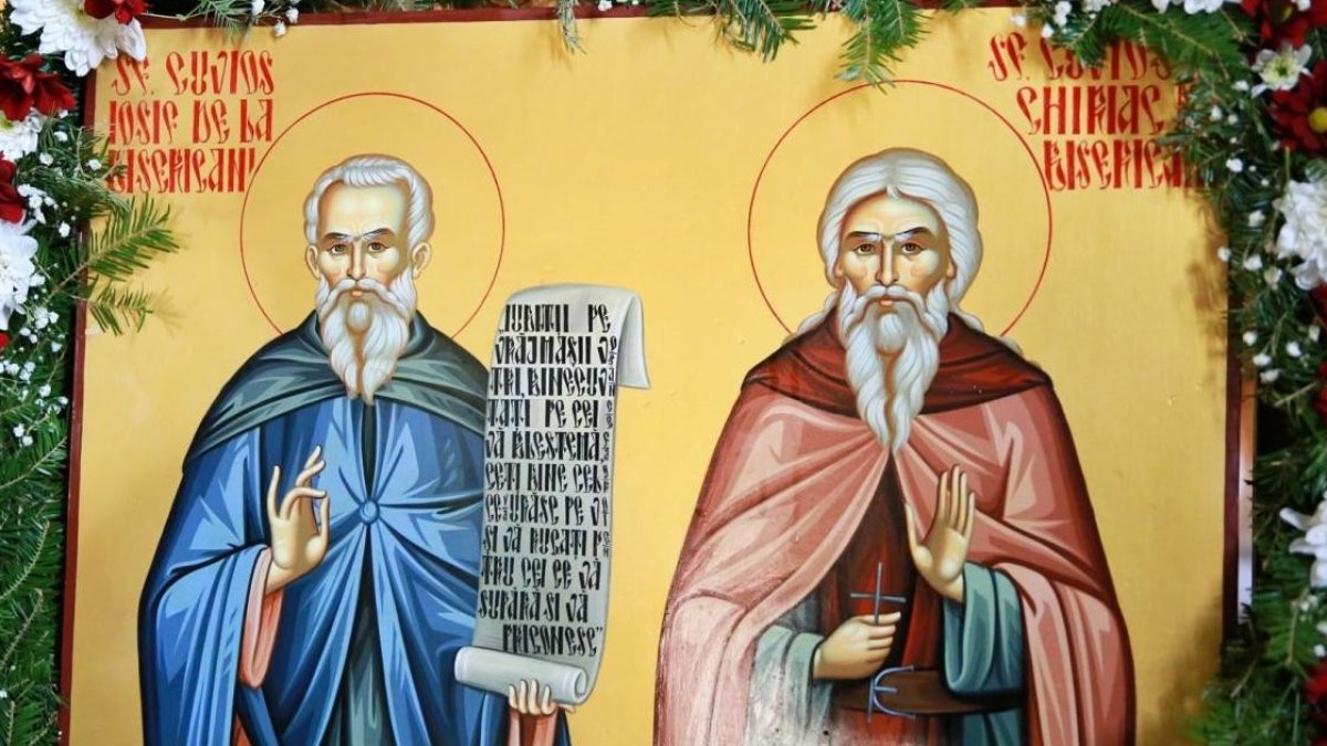 Acatistul Sfinţilor Cuvioşi Iosif si Chiriac de la Bisericani (1 octombrie)
