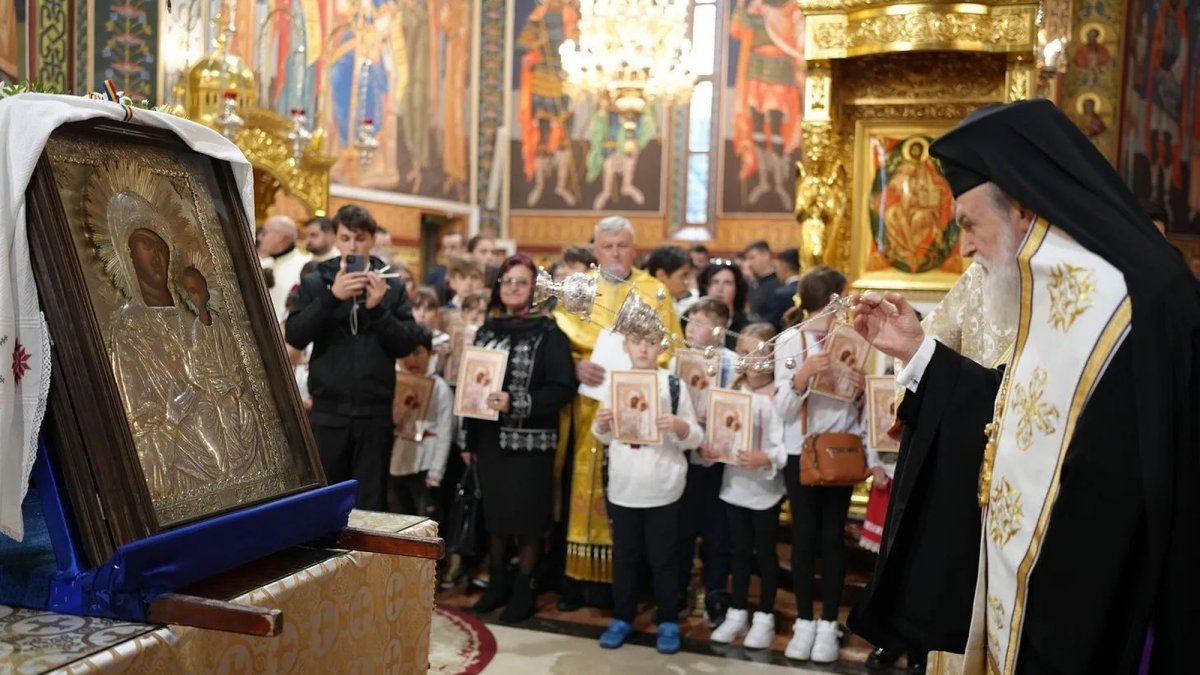 Icoana Maicii Domnului de la Adam în orașul Slobozia