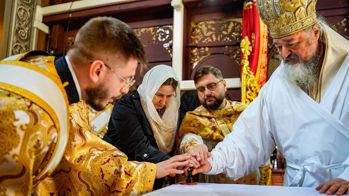 Sfințirea bisericii românești din Seleuș